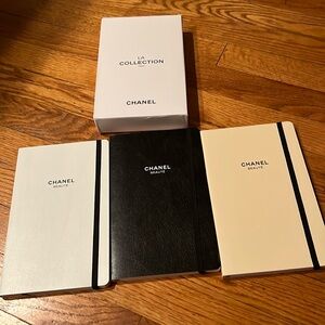 Chanel set of 3 notebooks
